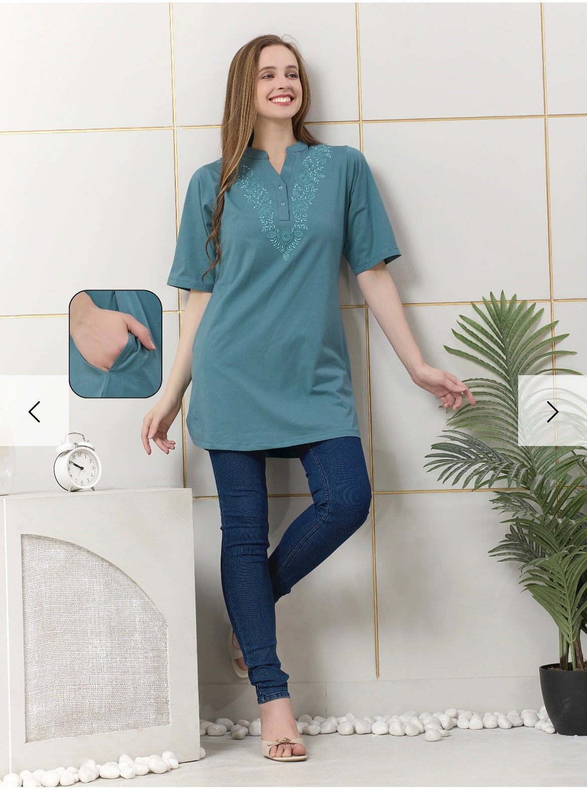 Sweet touch Premium Lycra Short kurti (7726601)