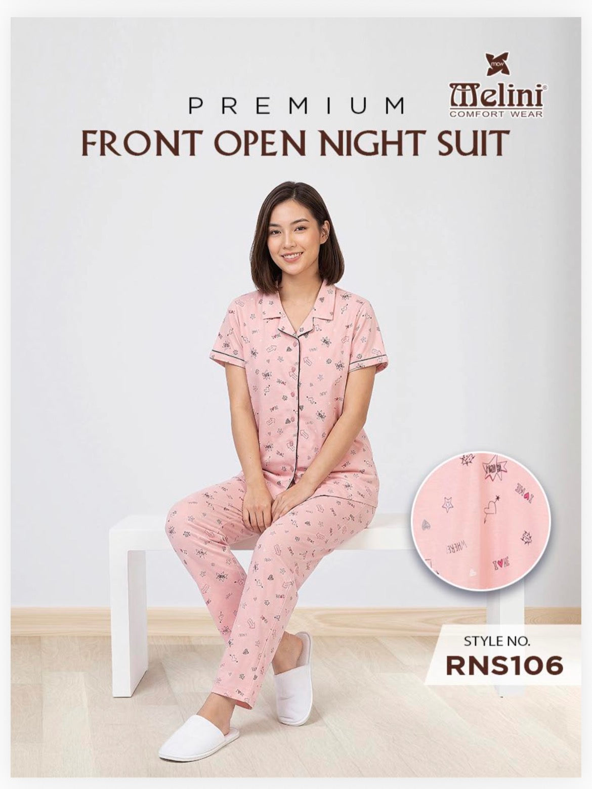 Premium front open coord set MELINI (RNS106)