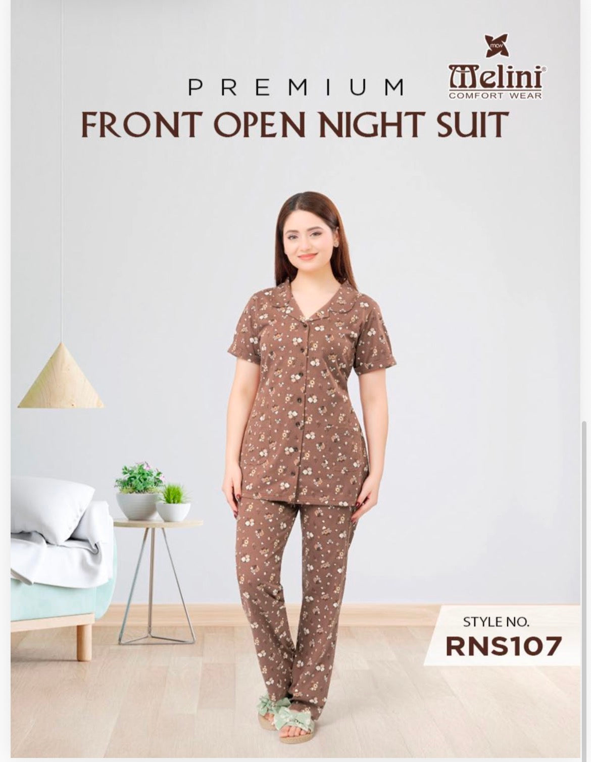 Premium front open coord set MELINI (RNS107)