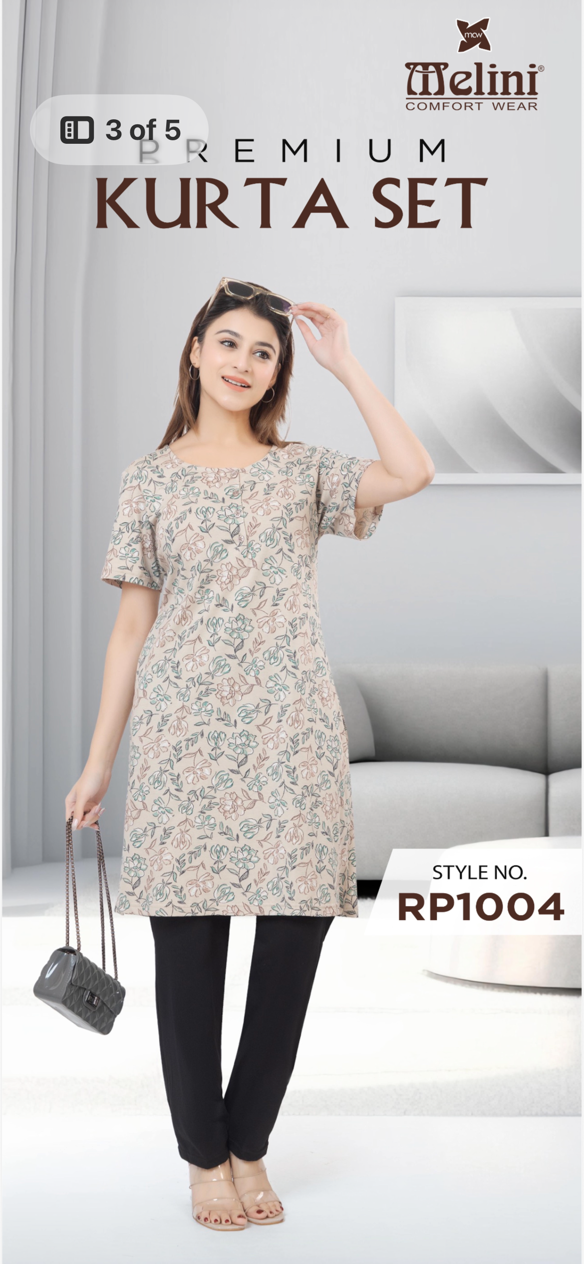 Melini long night suits (RP1004)