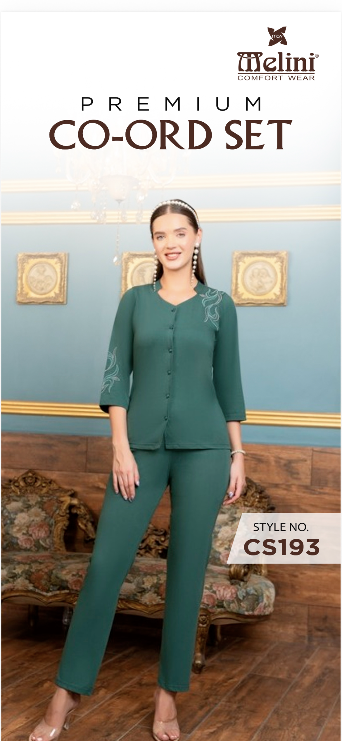 Printed Women’s Co-ord Set (CS193)