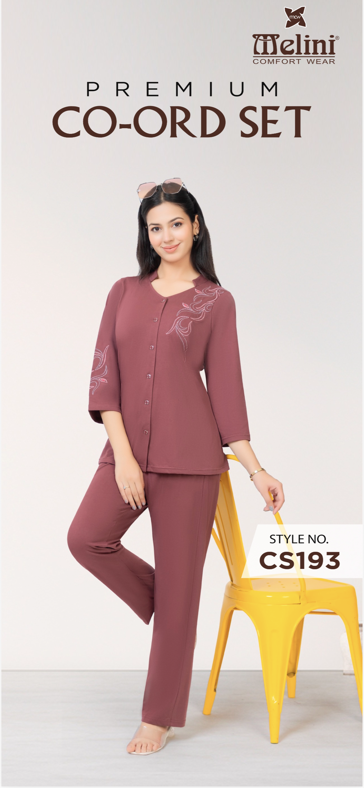 Printed Women’s Co-ord Set (CS193)