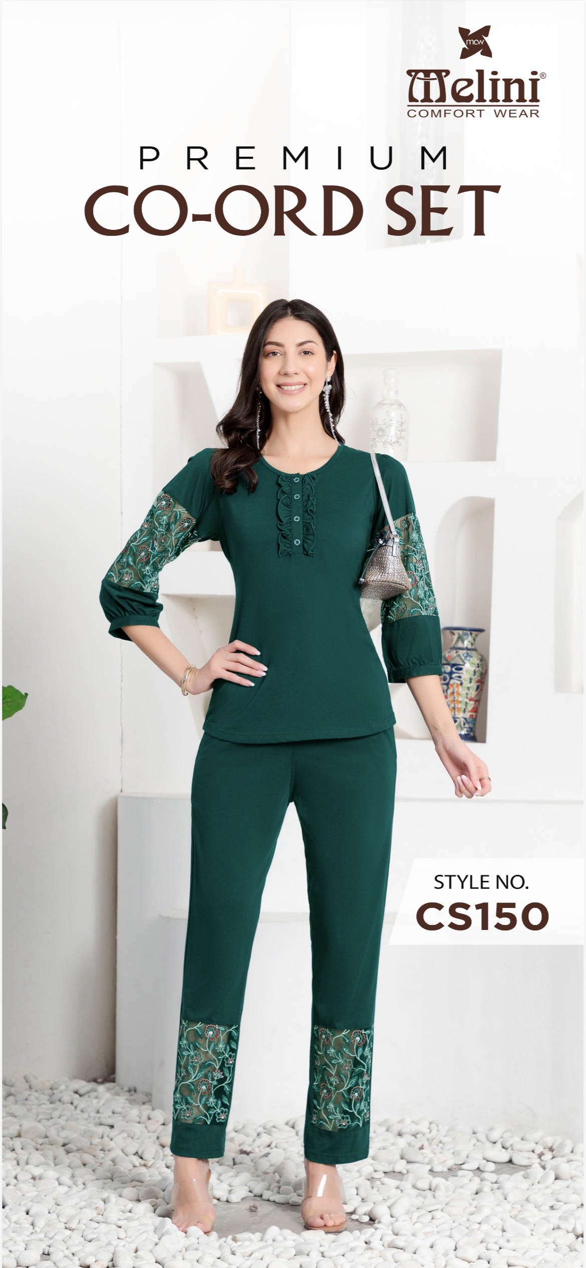 Printed Women’s Co-ord Set (CS150)