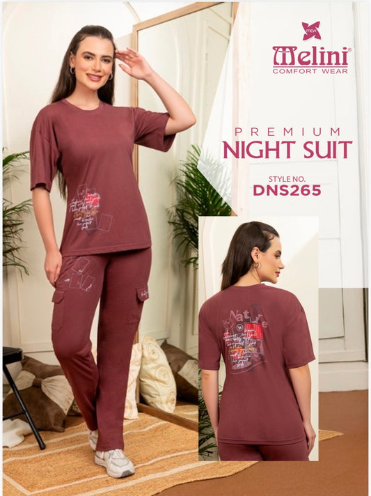 Semi long night suit (DNS265)
