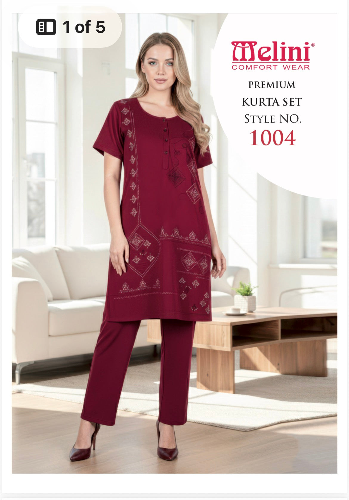 Melini long night suits (1004)