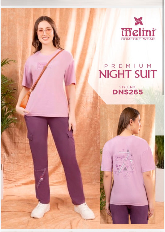 Semi long night suit (DNS265)