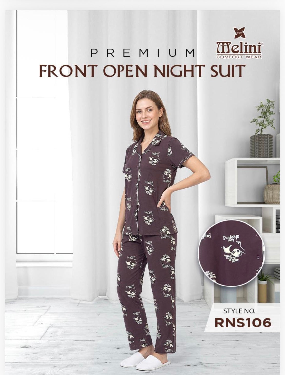 Premium front open coord set MELINI (RNS106)