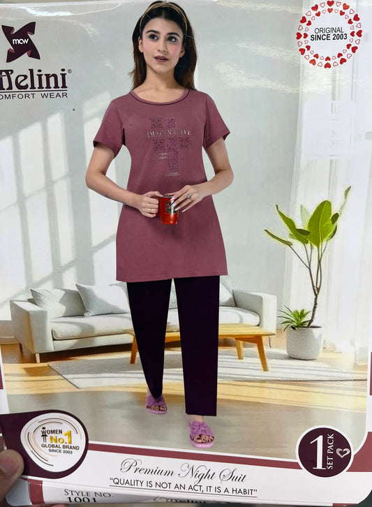Semi long Night Suit (1001)