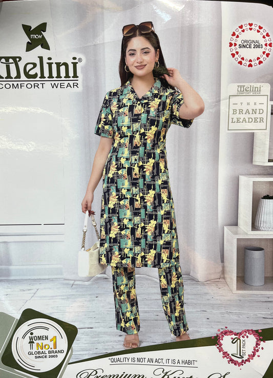 Melini long night suits (KL355)