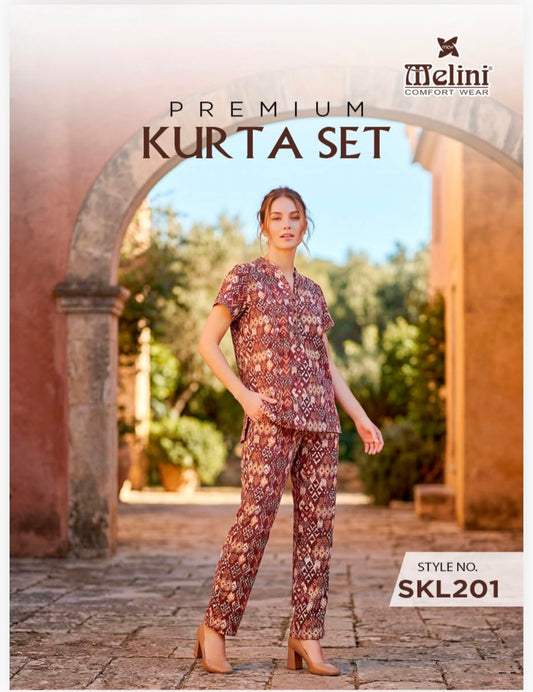 Short kurti lower coord set (SKL201)