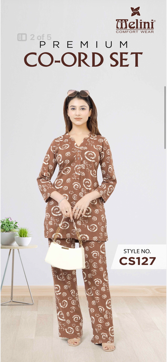 Printed Co-ord Set (CS127)