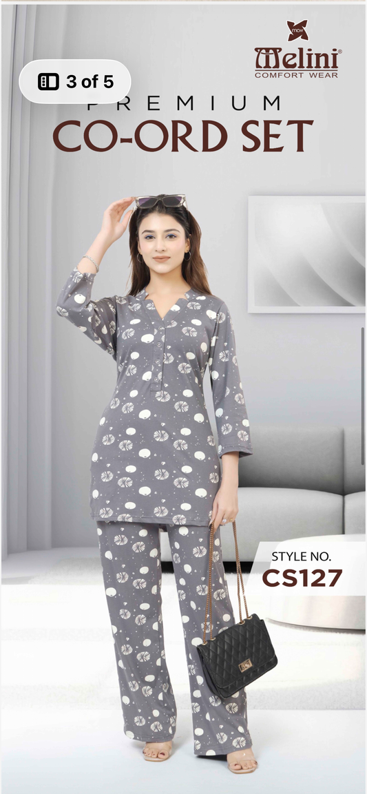Printed Women’s Co-ord Set (CS127)