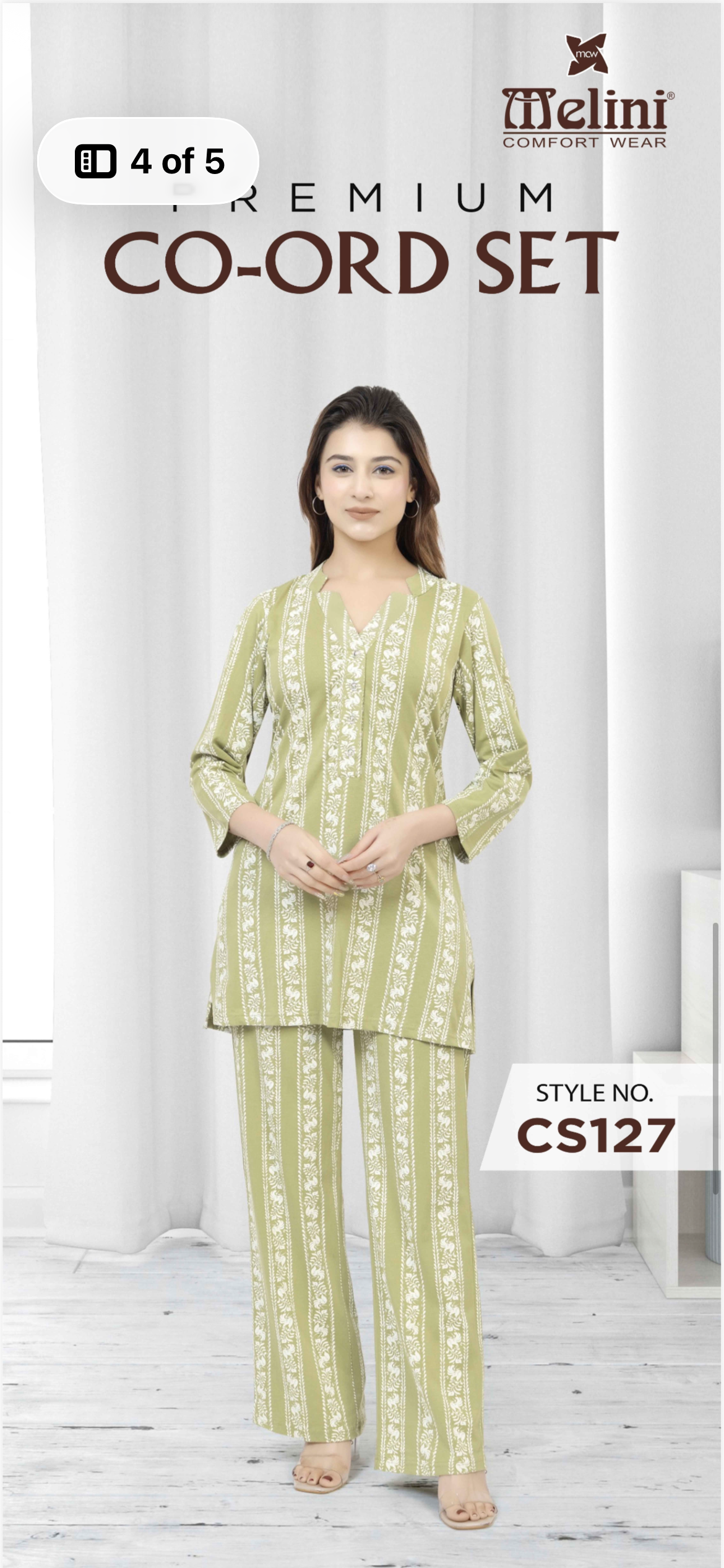 Printed Co-ord Set (CS127)