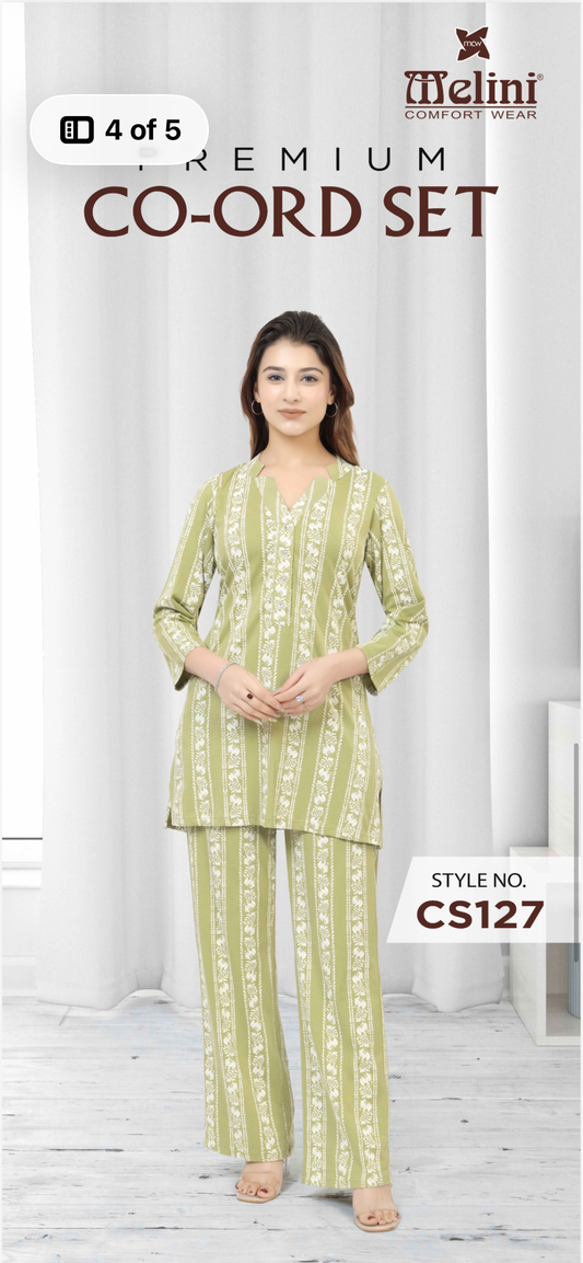 Printed Co-ord Set (CS127)