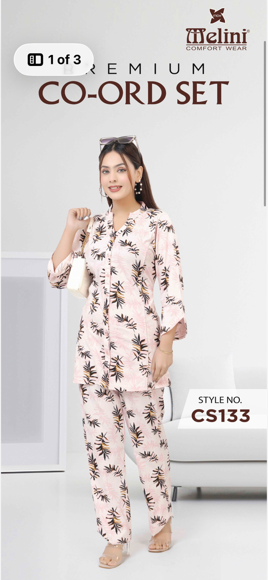Printed Women’s Co-ord Set (CS 133)