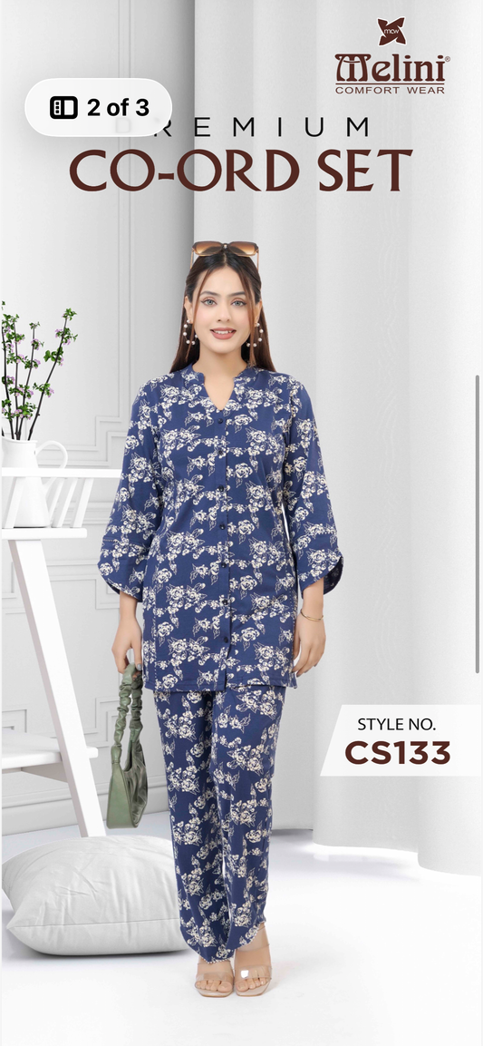 Printed Women’s Co-ord Set (CS 133)