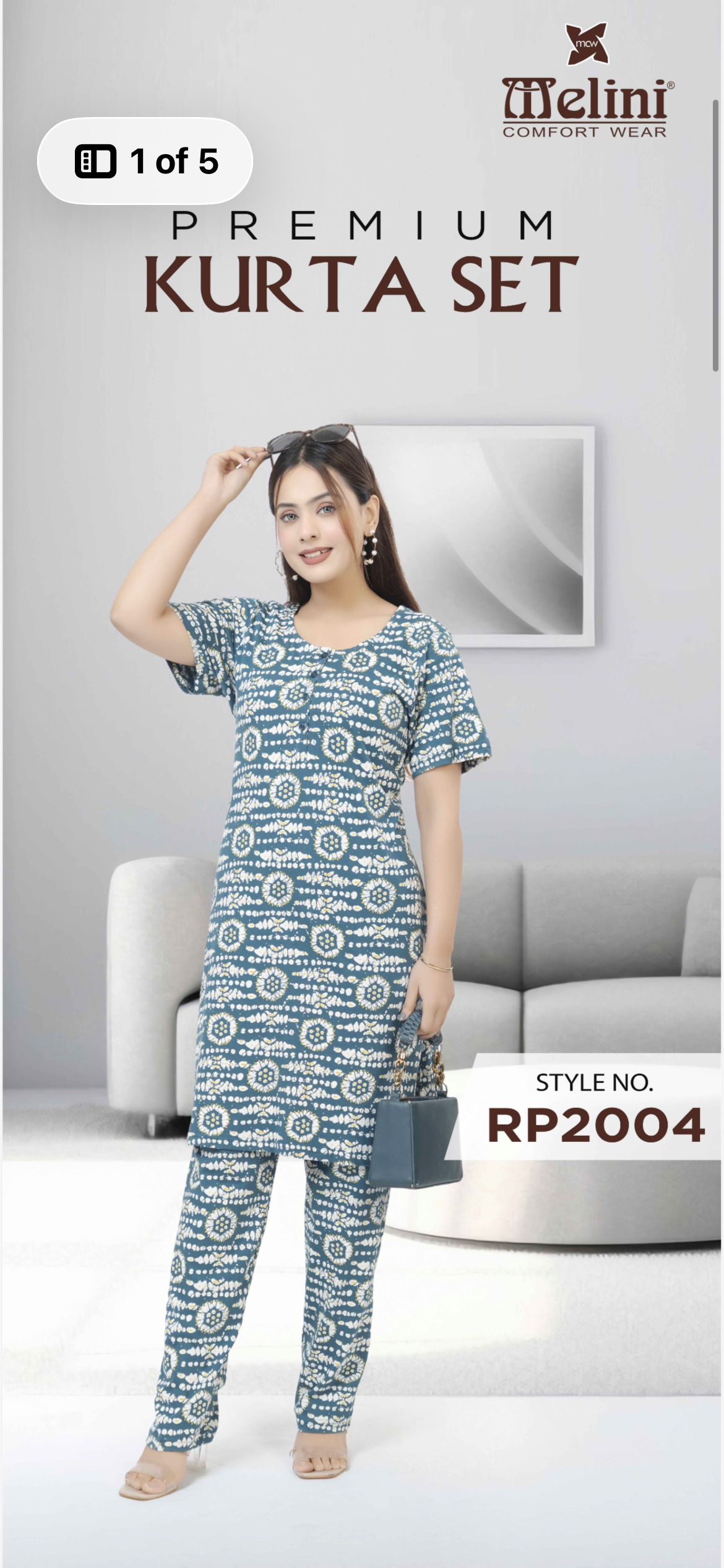 Melini long night suits (RP2004)