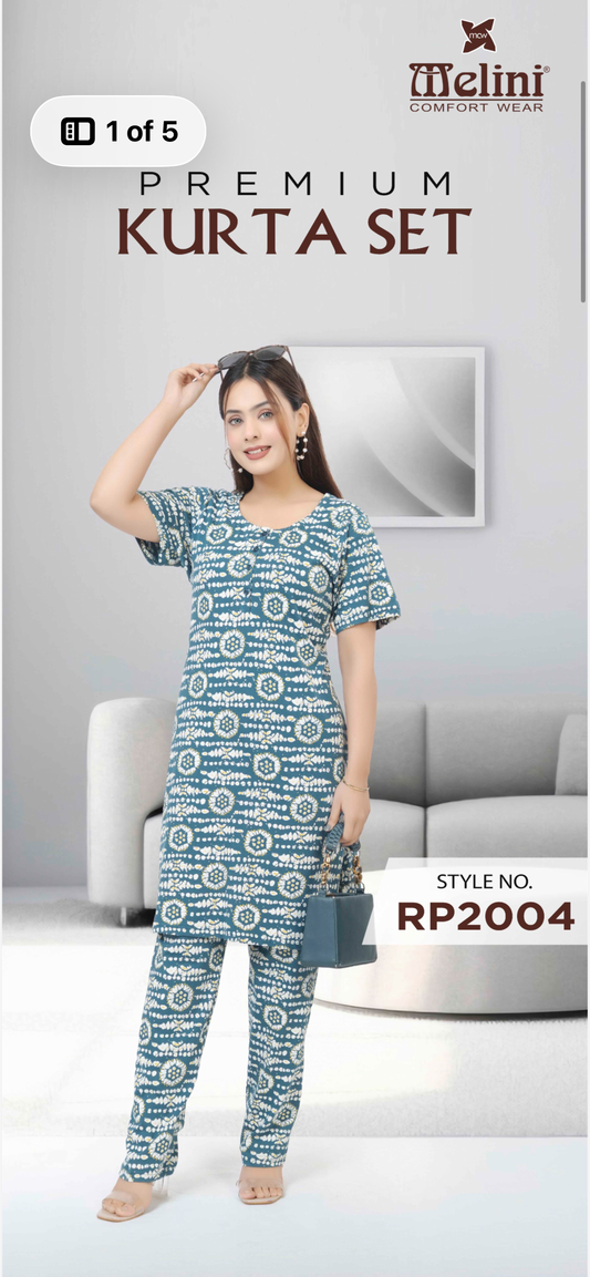 Melini long night suits (RP2004)
