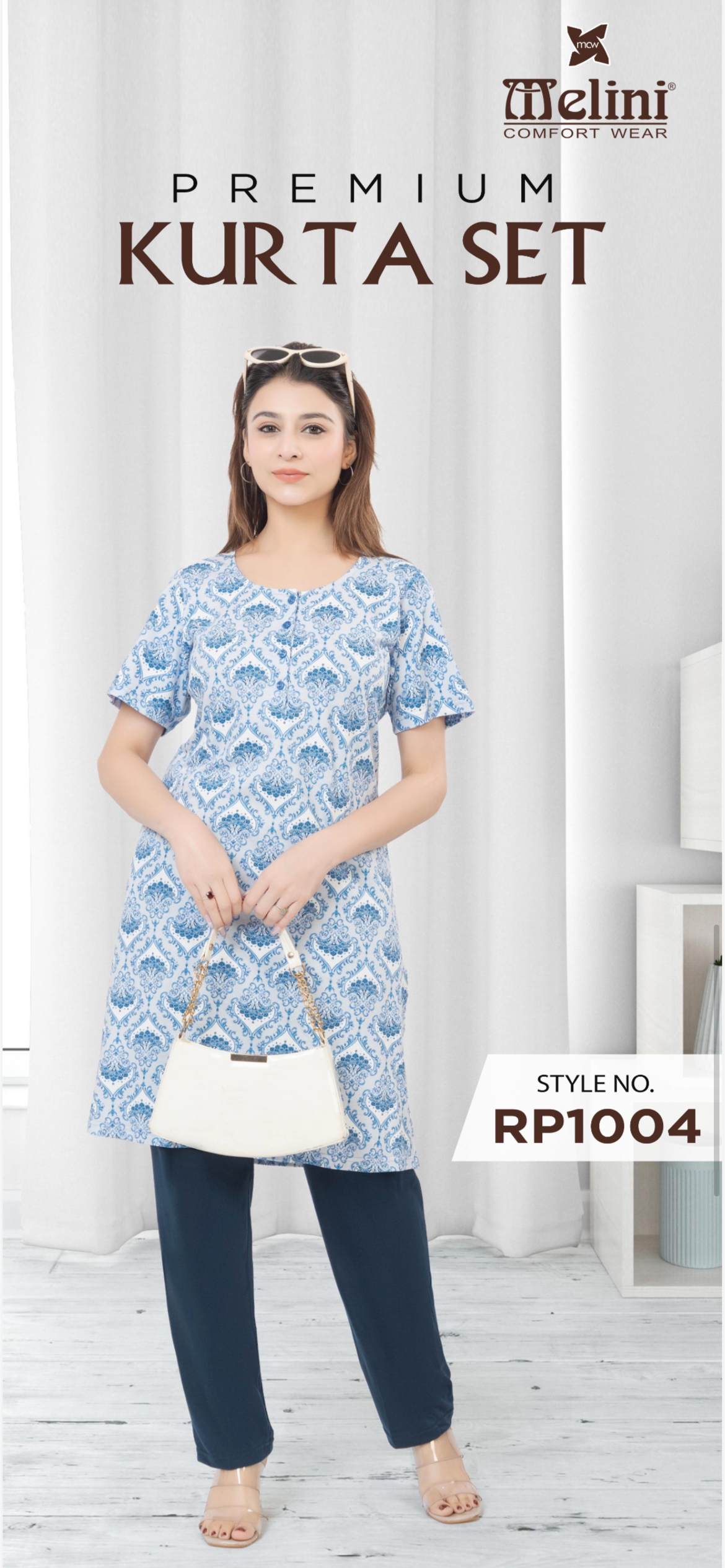 Melini long night suits (RP1004)