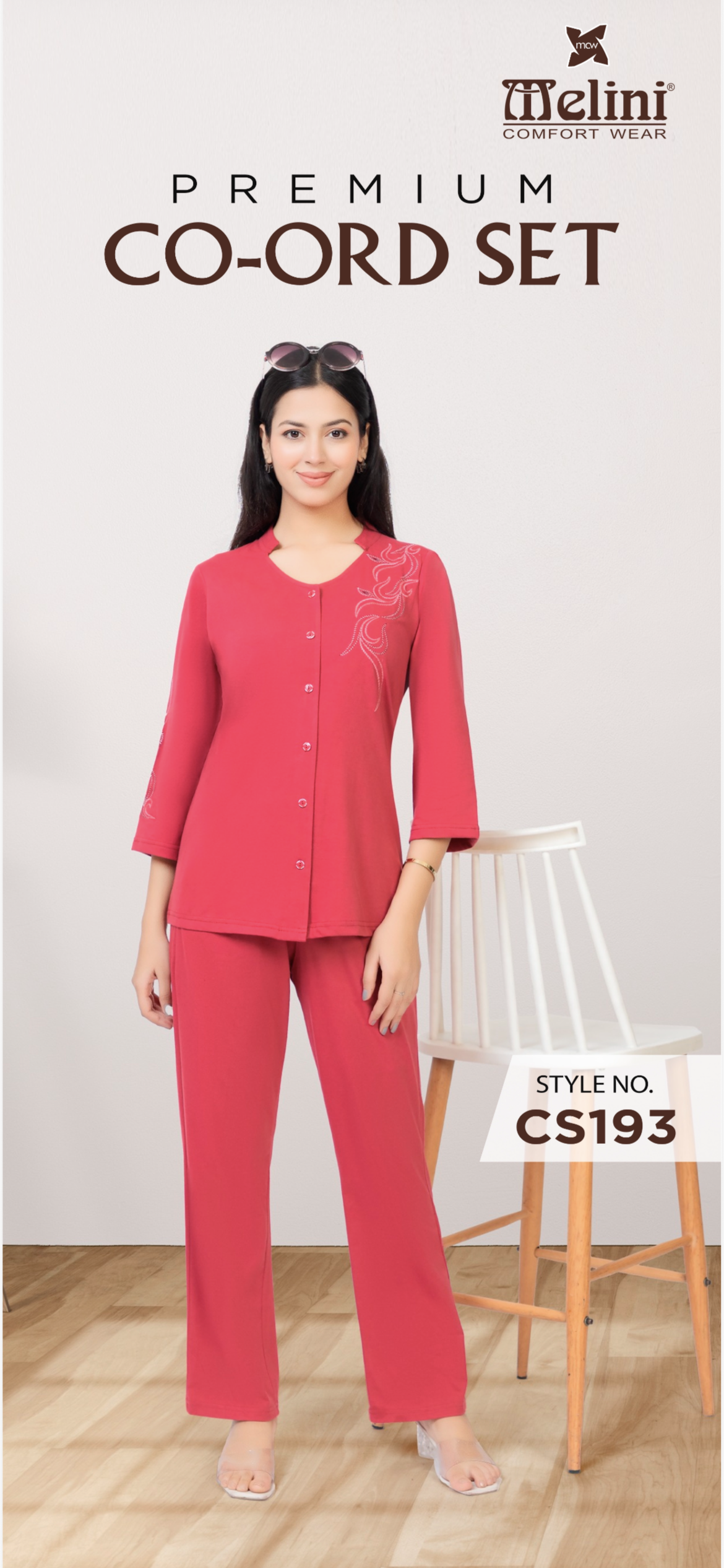 Printed Women’s Co-ord Set (CS193)