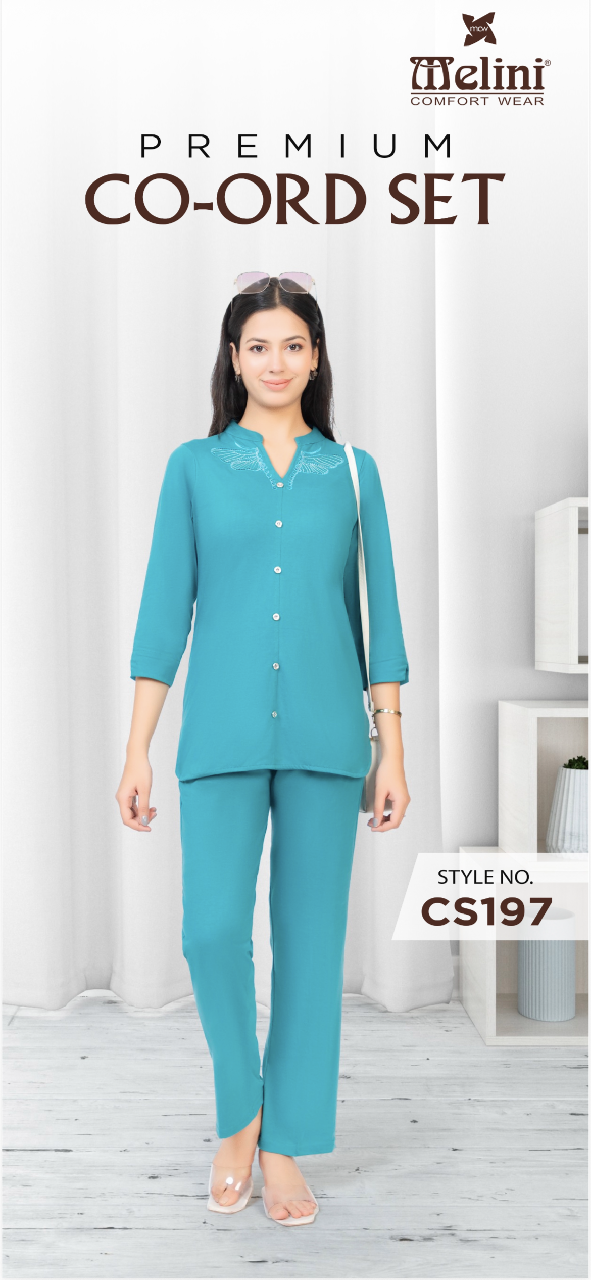 Printed Women’s Co-ord Set (CS197)