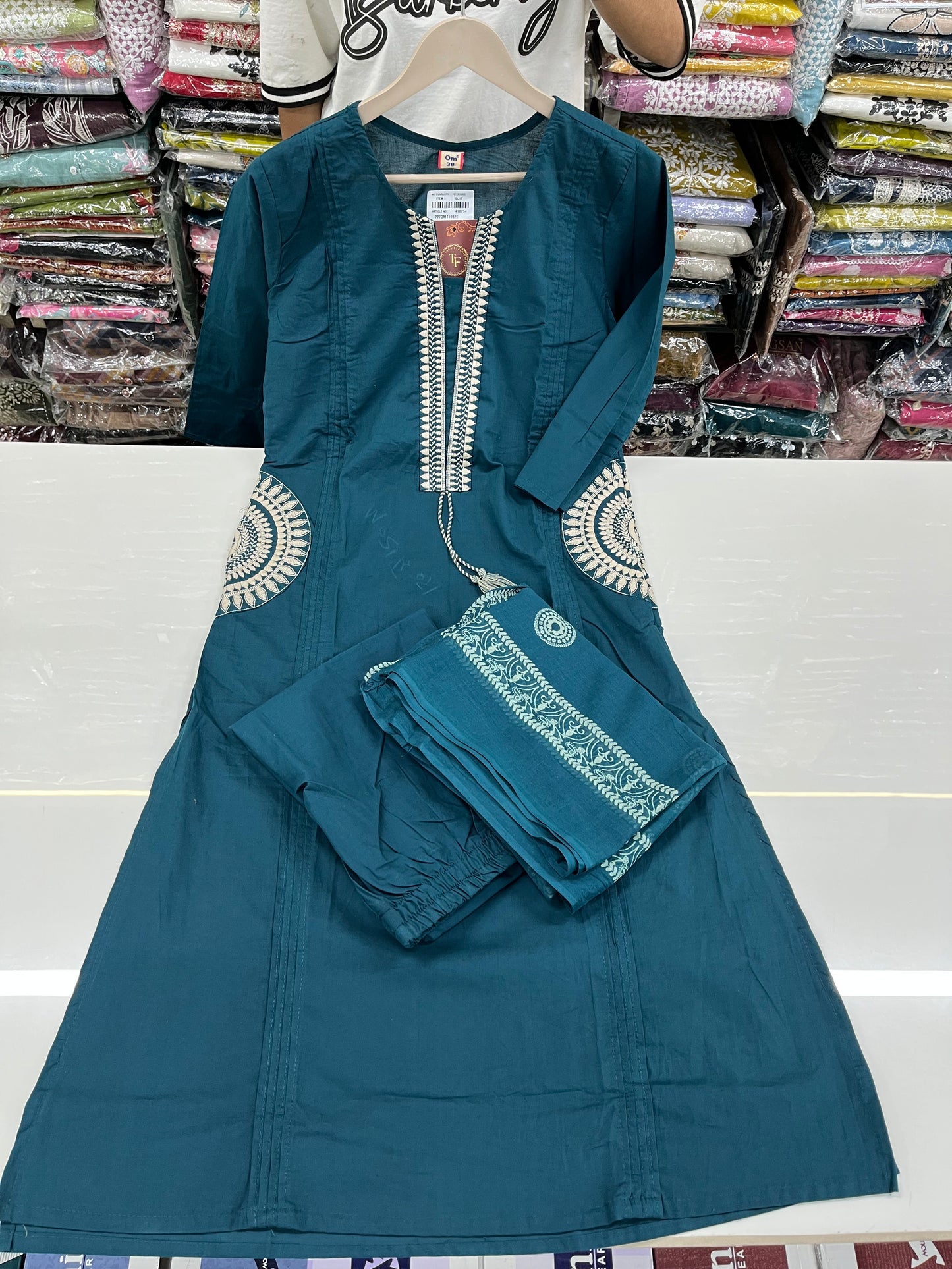 READYMADE THREADWORK 3PC SUIT SET (POCKET STYLE)