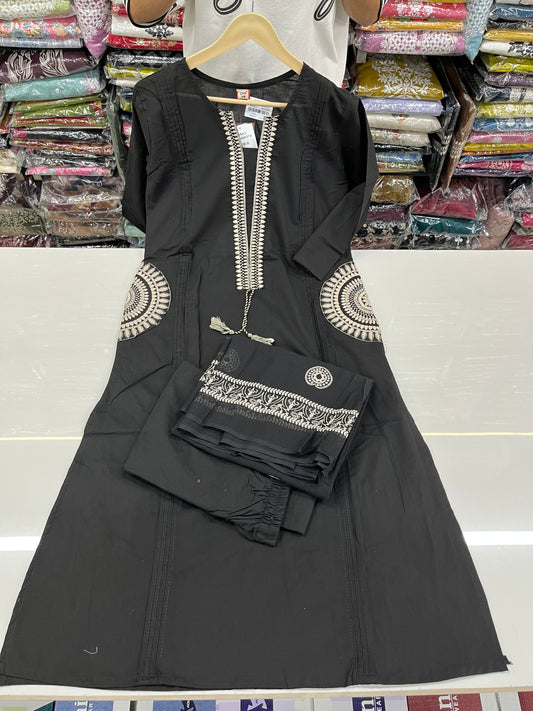 READYMADE THREADWORK 3PC SUIT SET (POCKET STYLE)