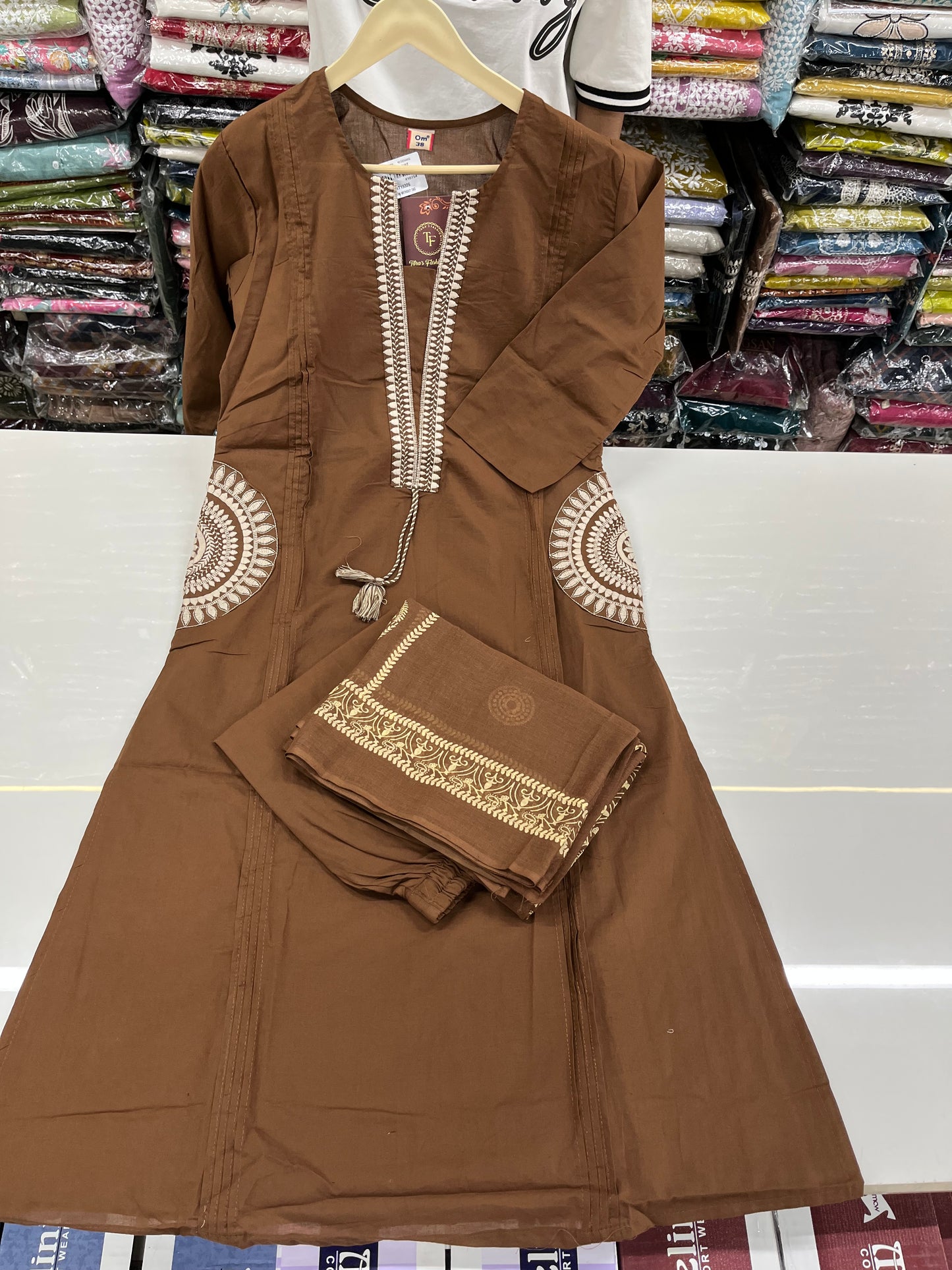 READYMADE THREADWORK 3PC SUIT SET (POCKET STYLE)