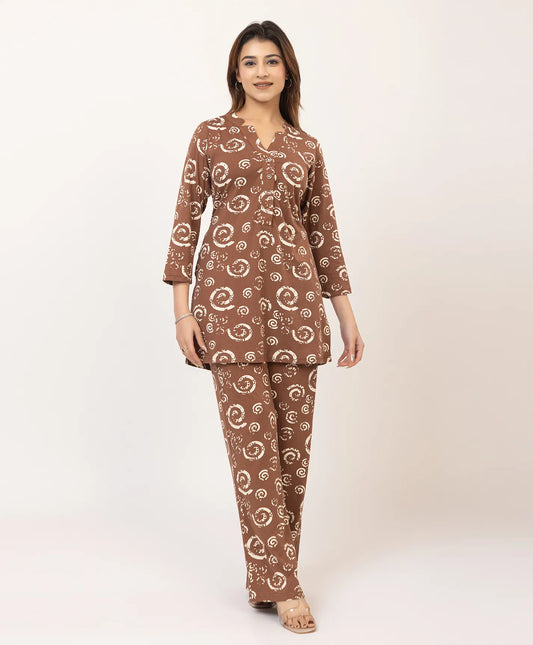 Graceful Printed Women’s Co-ord Set